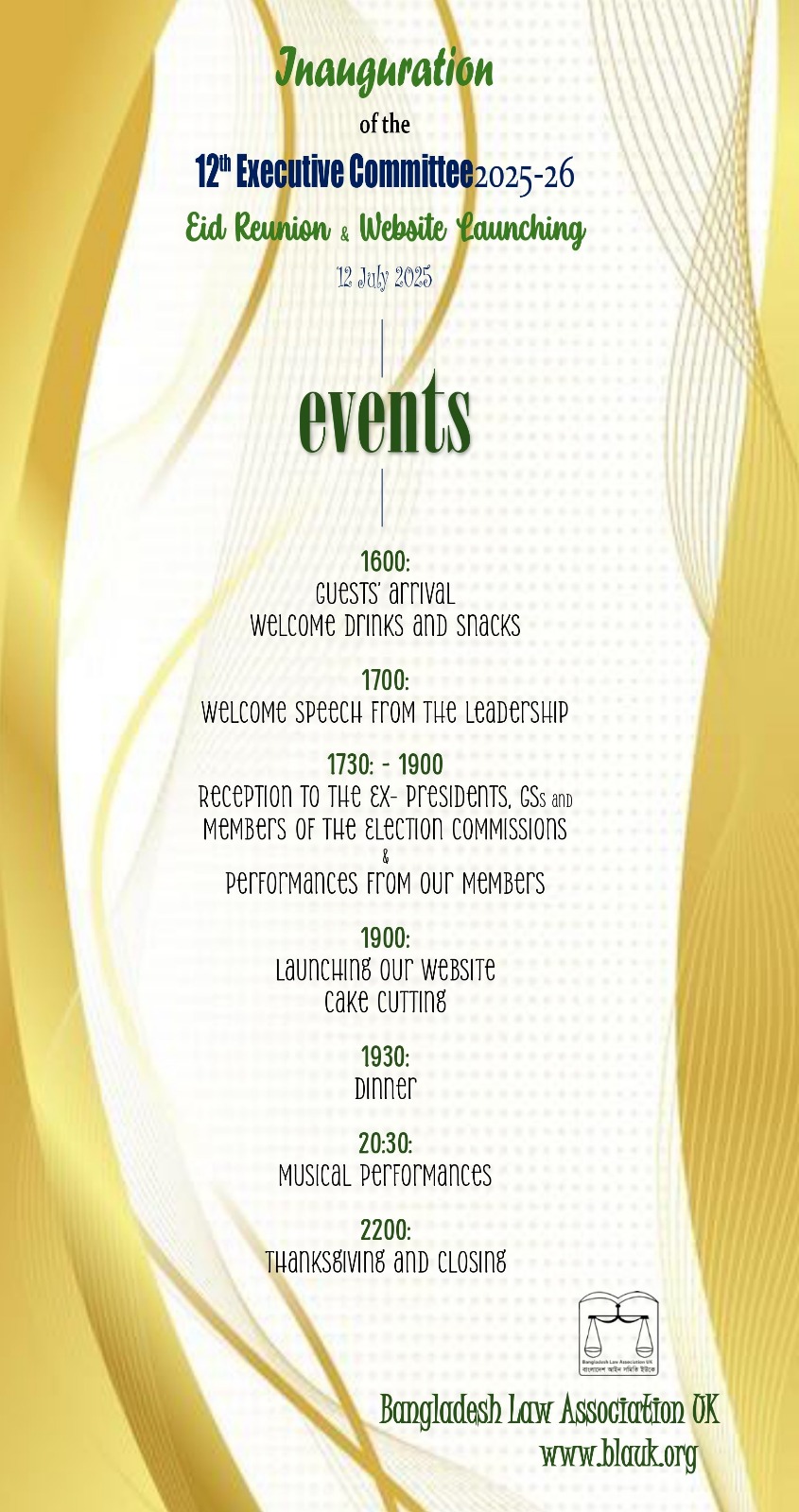 Inauguration Event